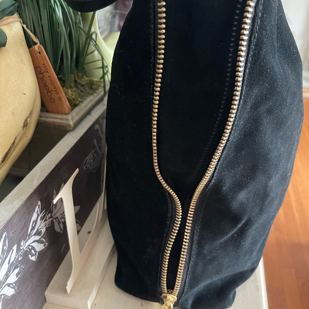 UGG Seldon Black Suede Tote - Picture 5 of 10
